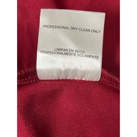 City Studio Wine Gold Glitter Criss Cross Back Fit Flare Dress Junior Size 11 - Picture 13 of 14